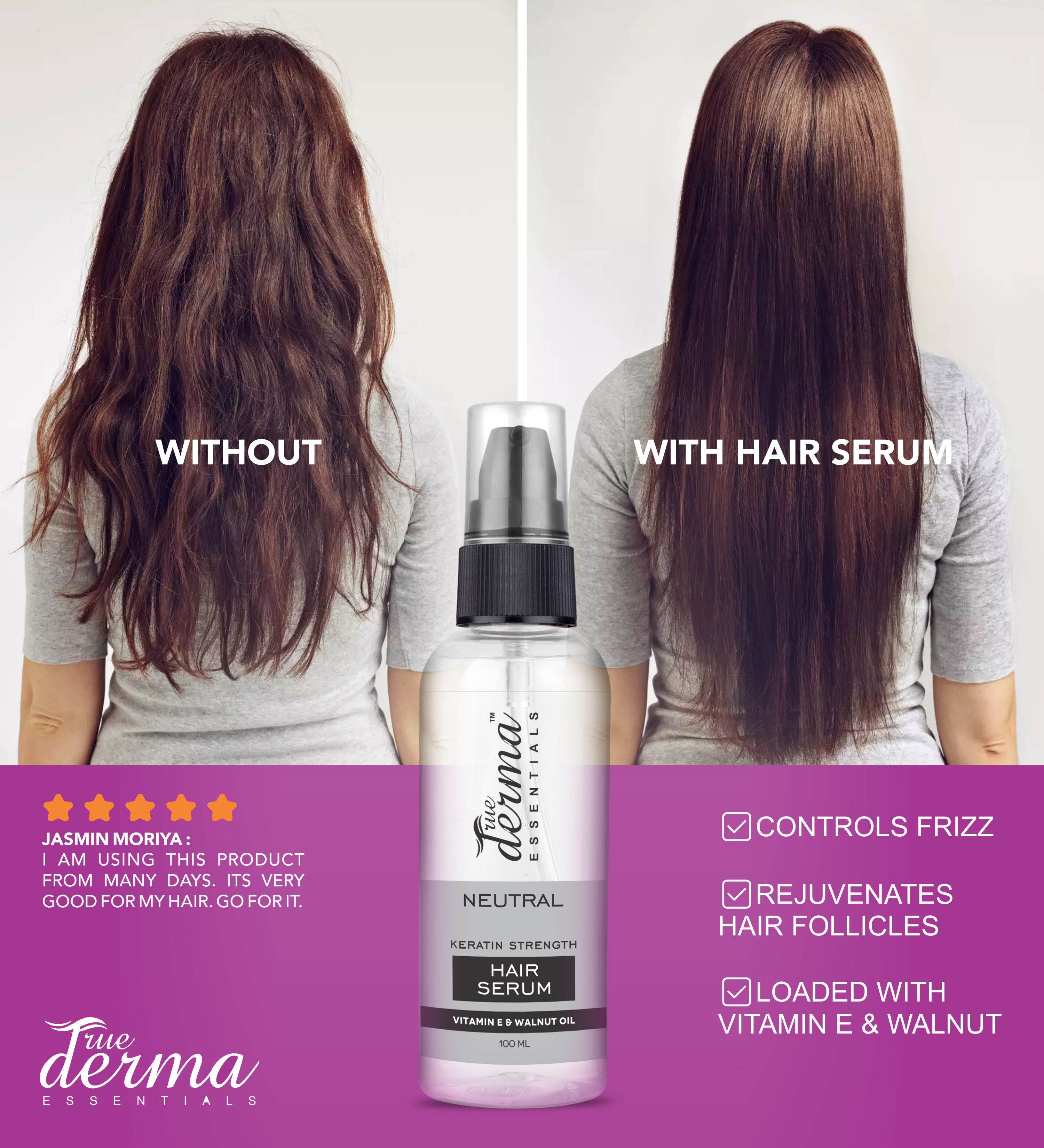 Glamour  Shine Hair Serum with Infused Walnut Oil For Personal Plastic  Bottle at Rs 245piece in Jalandhar