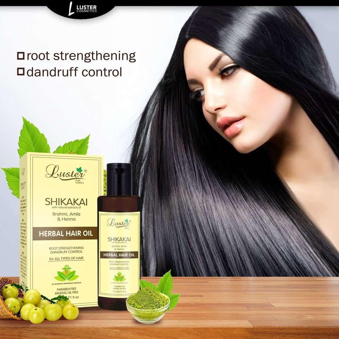 Herbal Hair oil for Regrowth and Retain of hair naturally  HerbHair