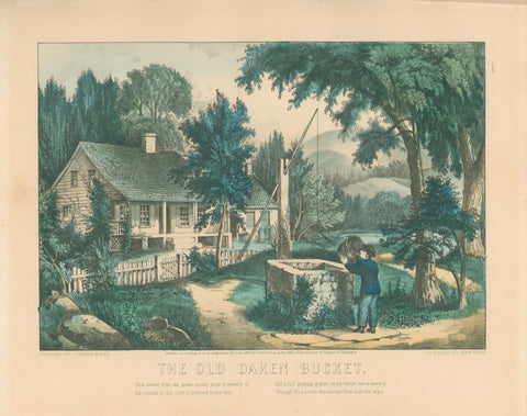 Currier & IVes: The Old Oaken Bucket