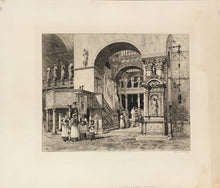 Load image into Gallery viewer, Haig, Axel Herman  &quot;Venice, Chapel of St. Clements, St. Marks.&quot; [Italy]
