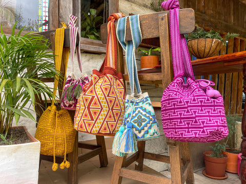 Traditional Wayuu Mochilas