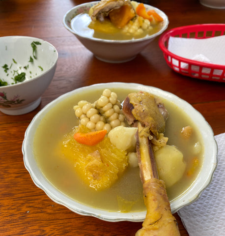 Sancocho, a Colombian stew. 