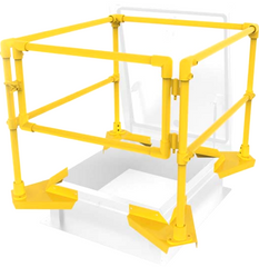 Acudor RH RGS Safety Rail System with Self Closing Gate