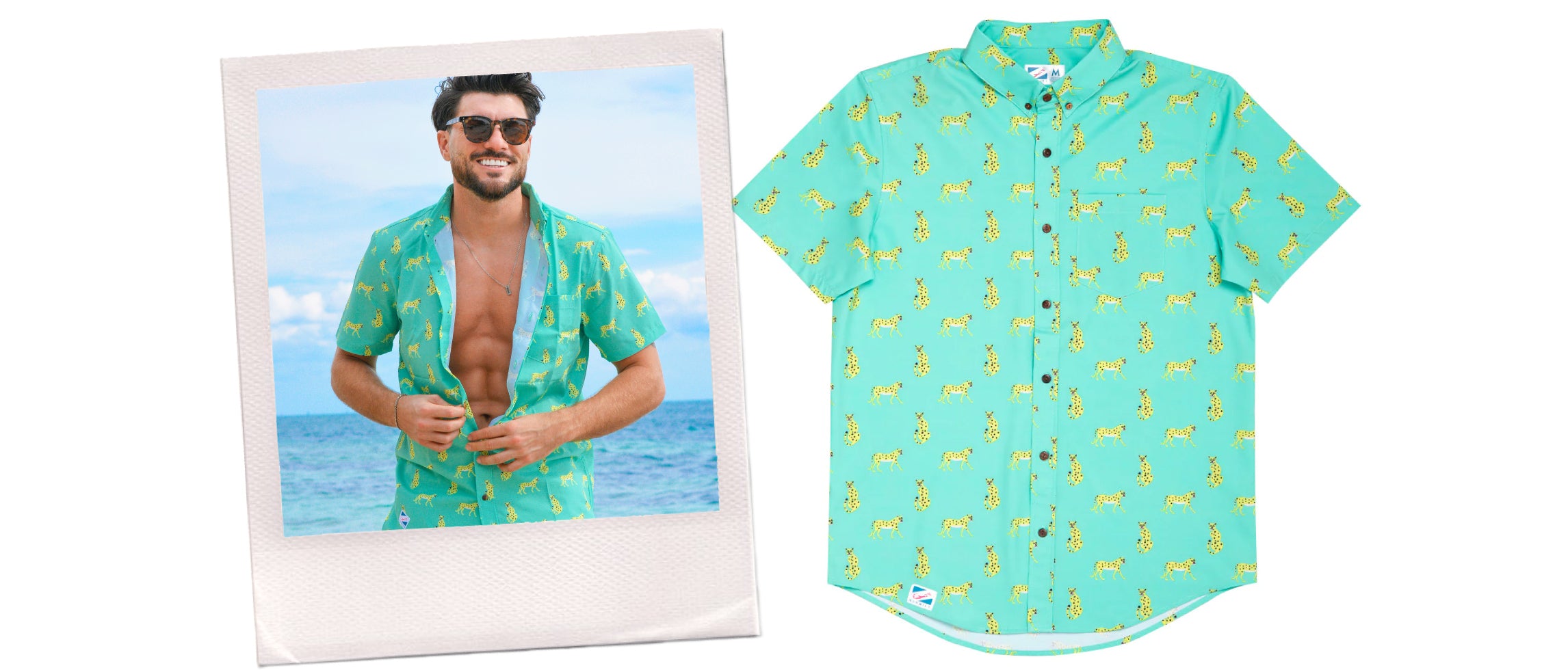 Fun Hawaiian Shirt - colorful summer shirt