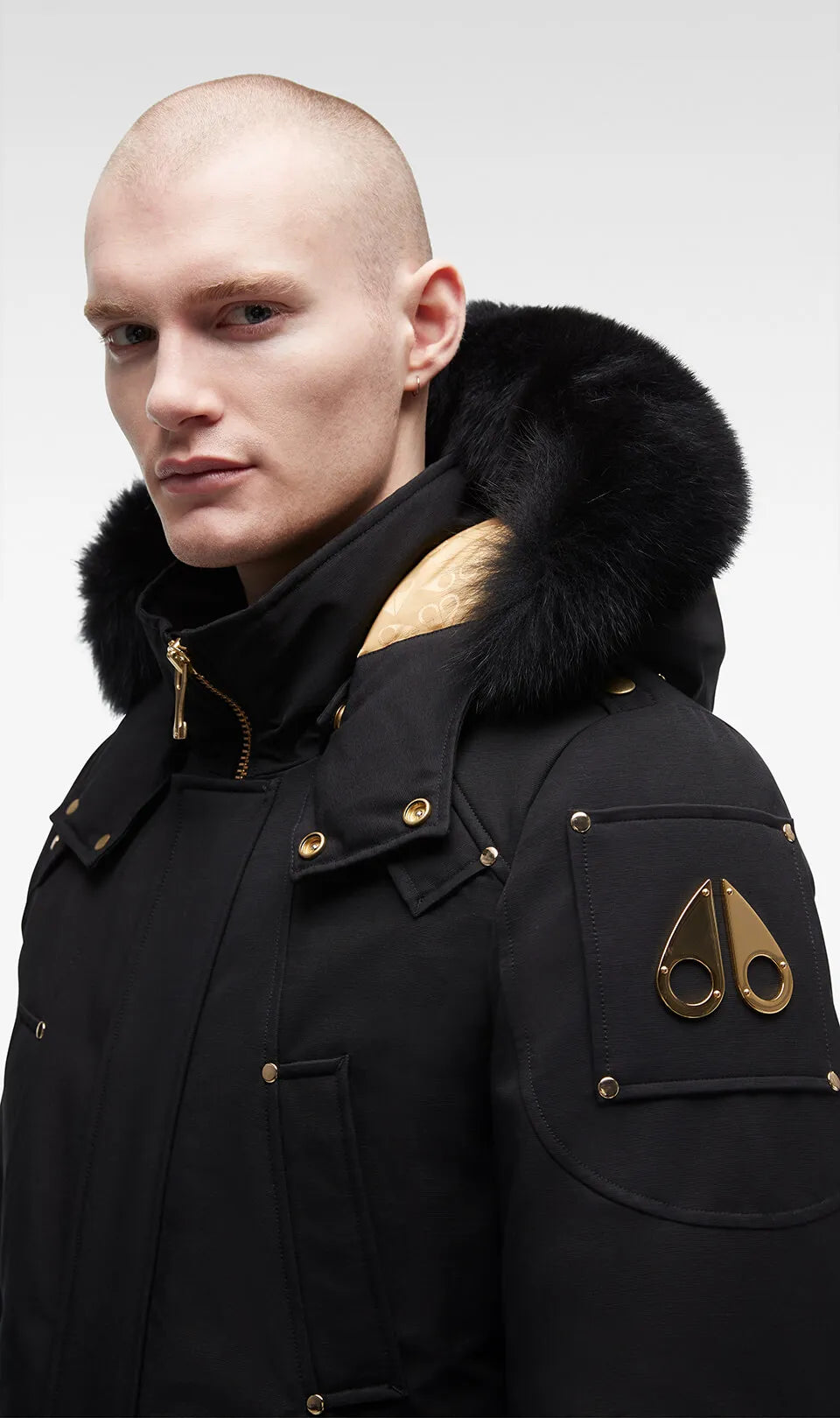 GOLD STIRLING PARKA FUR – Denim Kings