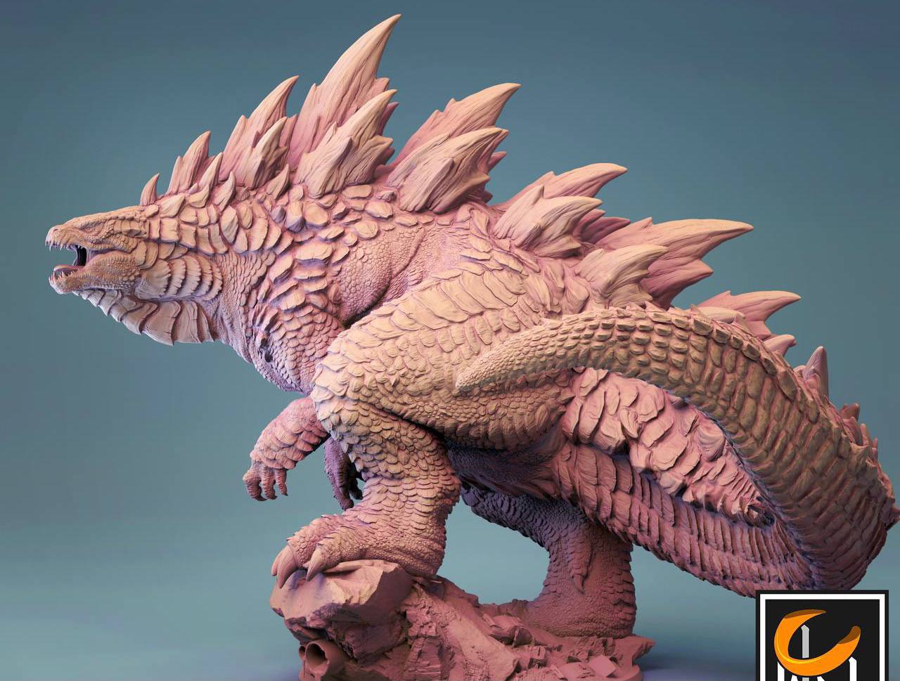 Godzilla 3d print stl files 3D Print Maker Club