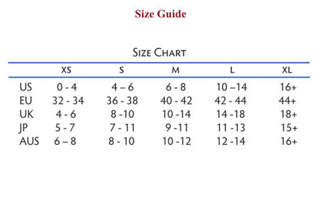 eu 32 to aus size