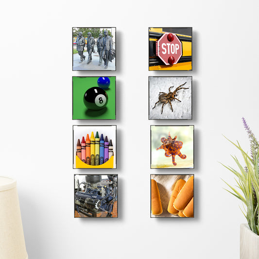 Realnique Black 4x6 Picture Frames [4 pack] Patented wall-mounted sock –  Realnique®