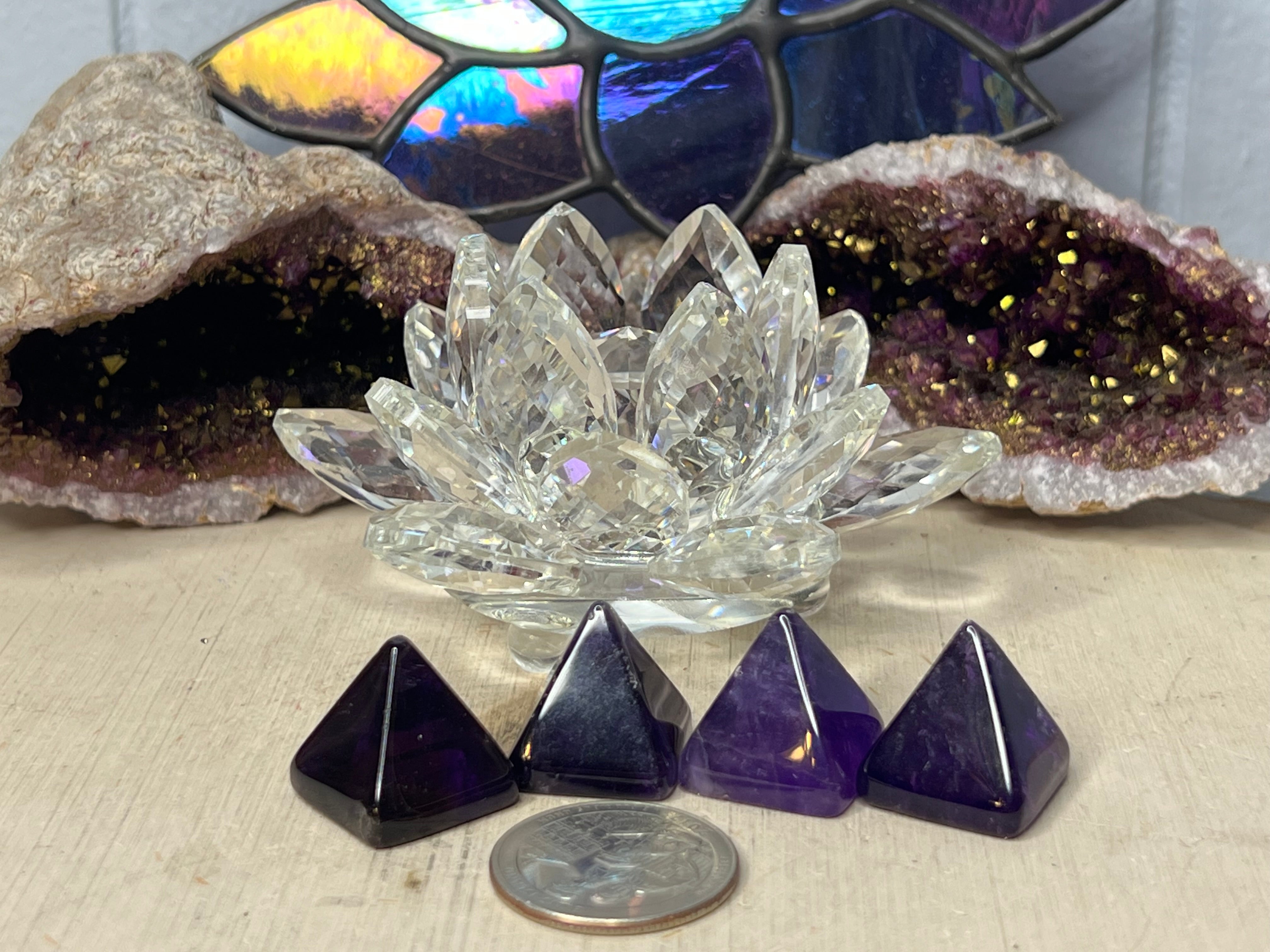Gemstone Pyramids