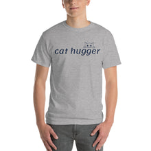 Load image into Gallery viewer, Cat hugger - Men&#39;s Short Sleeve Tee
