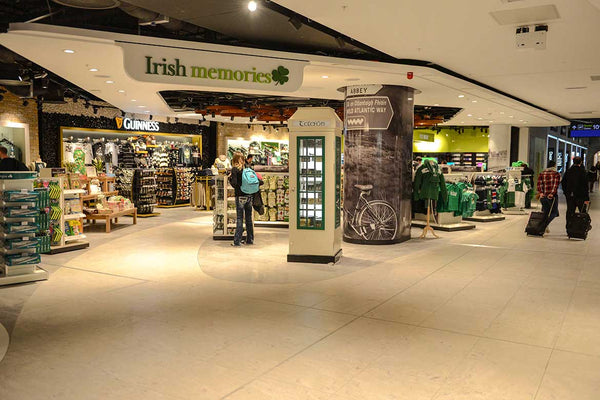 Dublin airport retail area