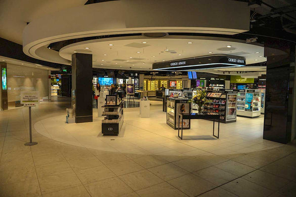 Dublin airport retail area