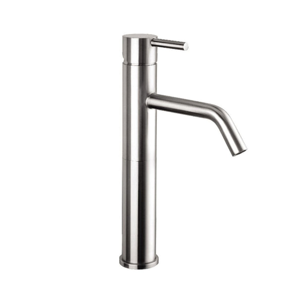 Buy INOX High Spout Single Lever Basin Mixer - Stainless Steel Today