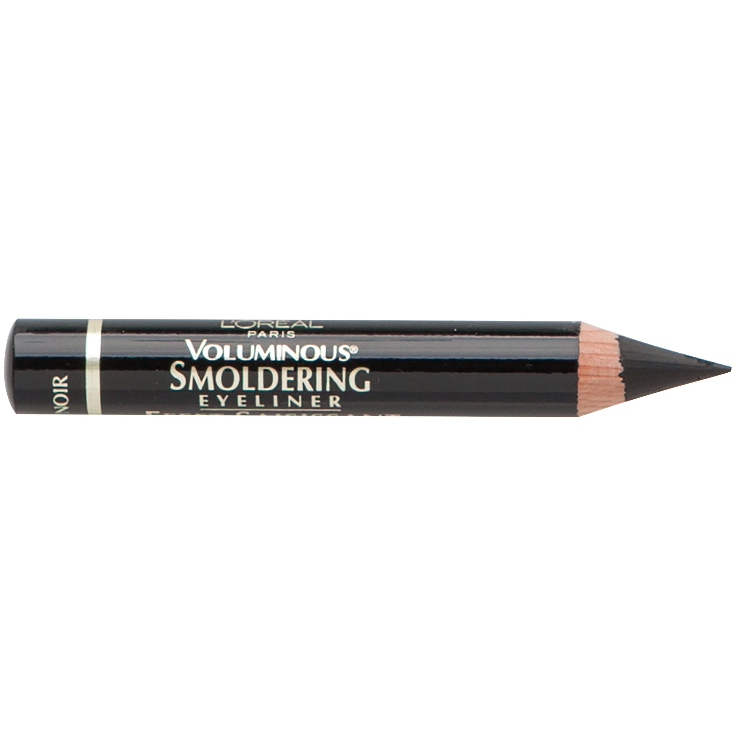 L'Oreal Paris Voluminous Smoldering Eyeliner with Custom Sharpener, Black, 0.087 oz.-CaribOnline