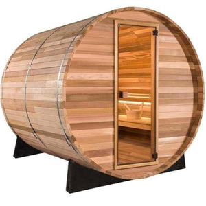 8 FT Canadian Cedar Barrel Sauna (6-8 person)