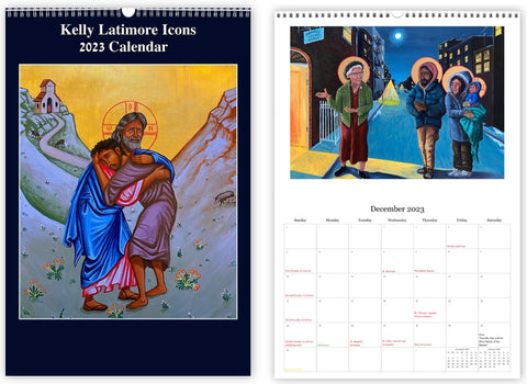 2023 Wall Calendars Now Available for Preorder – Kelly Latimore Icons