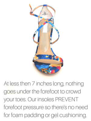 Vivian Lou Weight-Shifting Insolia Inner Soles for High Heels