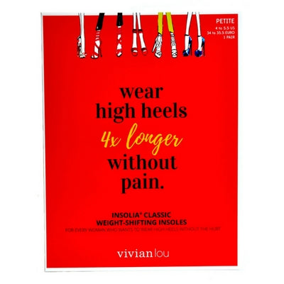 Vivian Lou Weight-Shifting Insolia Inner Soles for High Heels