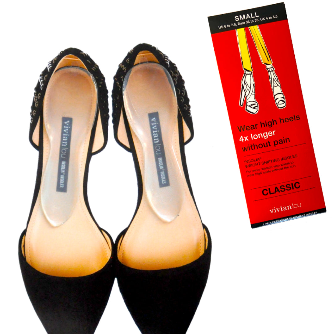 Vivian Lou | Insolia® Classic Weight-Shifting Insoles for High Heels -  Vivian Lou Insolia® Insoles