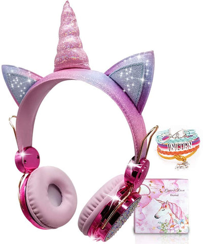 Kids Headphones Wireless Headphones for Kids Unicorn