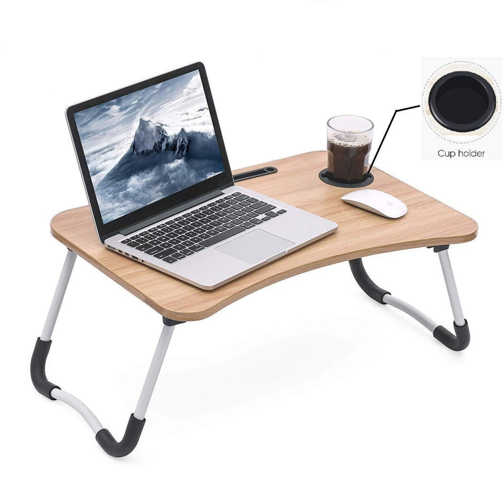 laptop table with dock stand