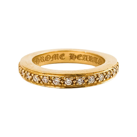 22k yellow gold love ring