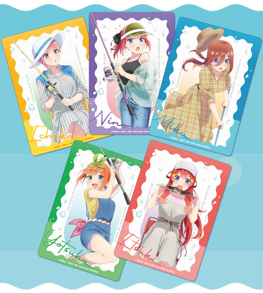 SALE／104%OFF】 きゃらっとくじ 五等分の花嫁 おさかな日和 アクリルスタンド 五月