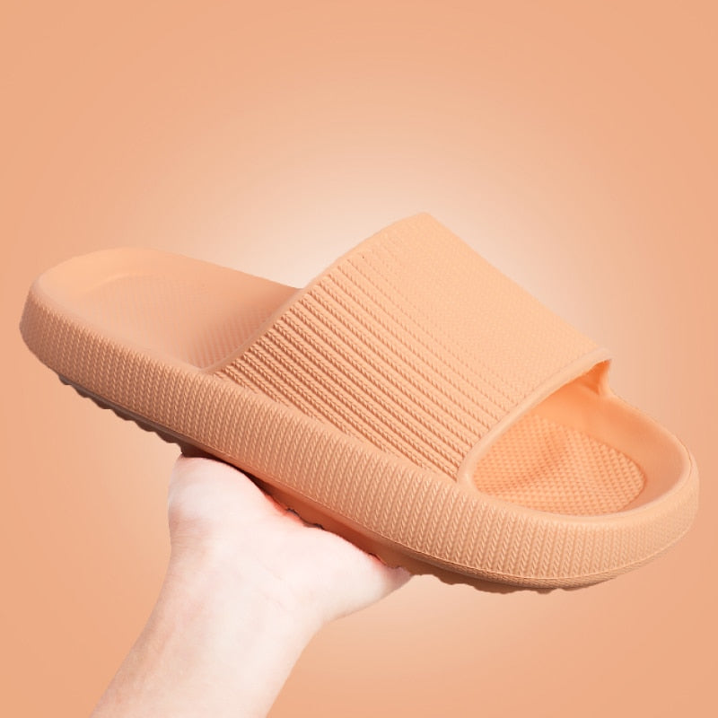 JaneTroides Women Platform Slippers Summer Beach Eva Soft Sole Sandals Leisure Indoor Bathroom Anti-