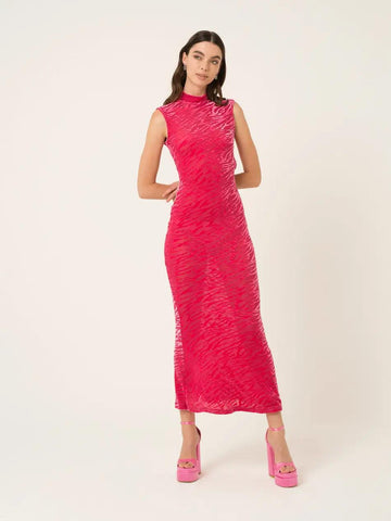 Elegant High Neck Lana Maxi Dress - BTK COLLECTION