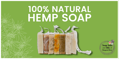 Soap Suds & Oils - 100% Natural Hemp Soap