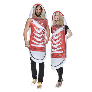 Trendy 2pcs Halloween Couple Lovers Canvas Shoe Costume - TrendsetterbyTracy Boutique