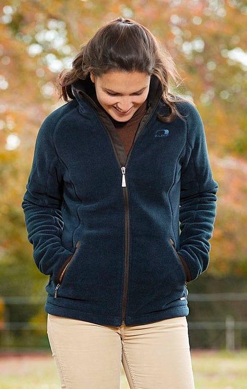 Baleno Women's Sarah Fleece Jacket Navy – On The Peg Clothing