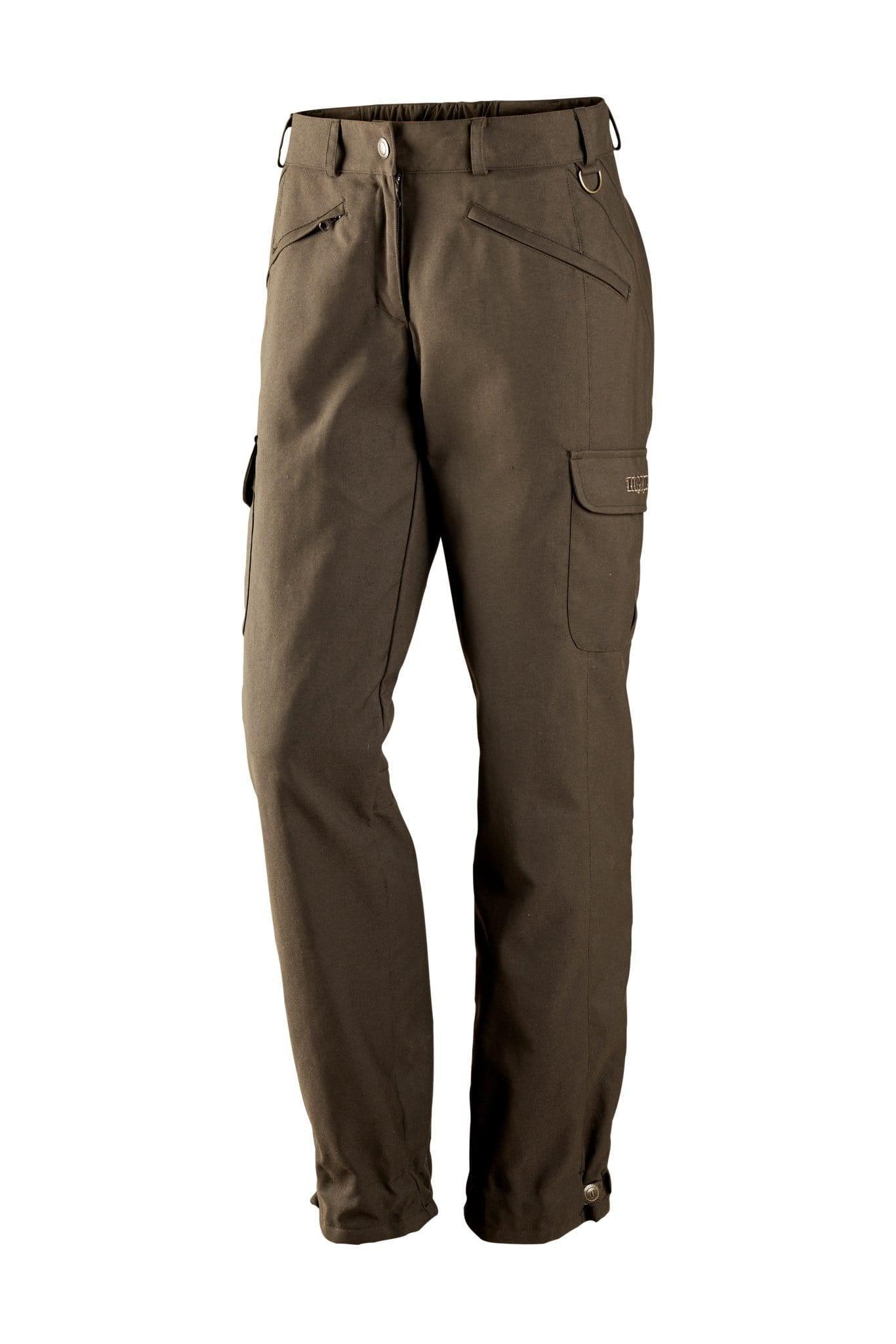 Harkila - The Norfell Insulated trousers have waterproof, breathable HWS®  membrane and PrimaLoft® insulation, which is excellent at retaining heat.  Zipped thigh pocket with two-way leg zip for ventilation and easy access. #