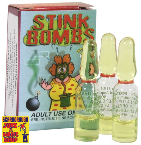 15 stinkbommen - flesjes - bombas fetidas - 1 april