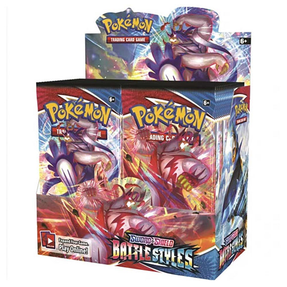 Petes Poke Lab Battle Styles Booster Box