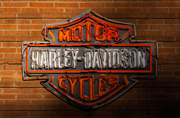 harley davidson sign