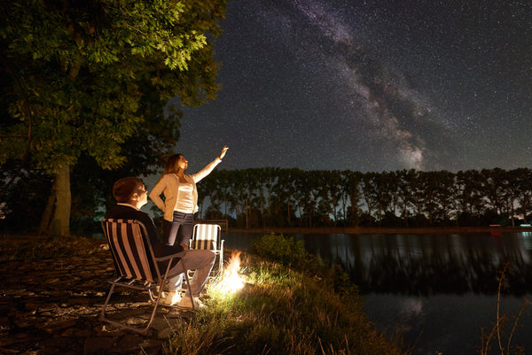 a homemade star gazing kit as a gift for those who love the outdoors