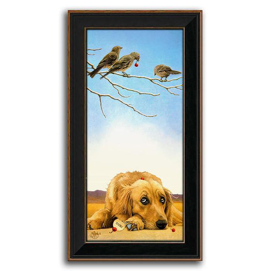 Canvas Animal Art | Pencil Pet Portraits | Personalized Framed Art