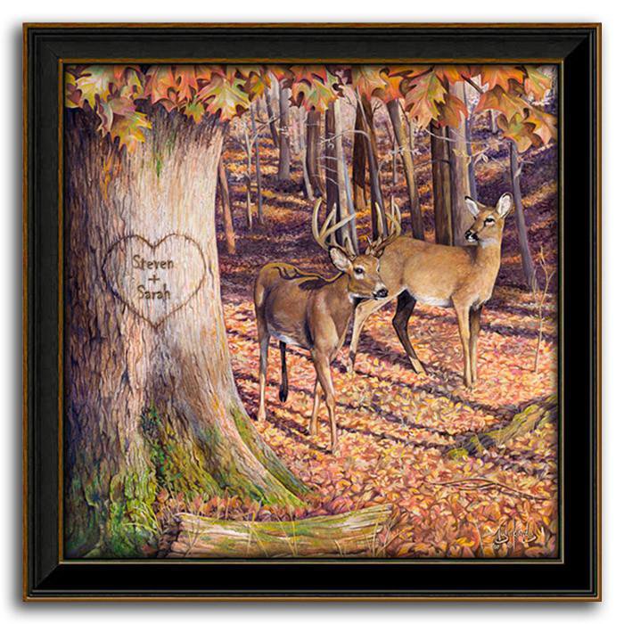 whitetail deer wall decor