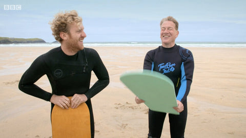 Dick Pearce Bellyboards on the BBC