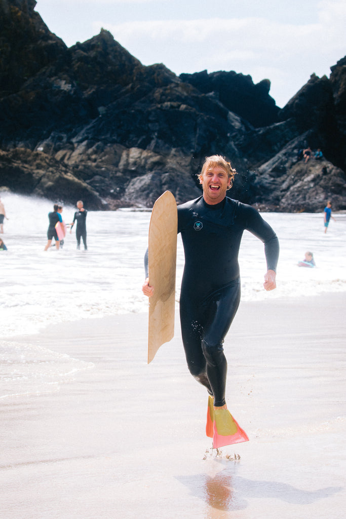 Jamie & new bellyboard