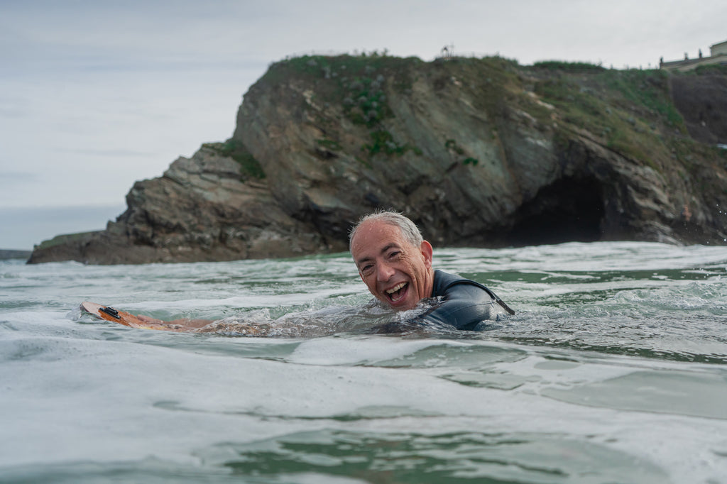 Stoked Bellyboarder