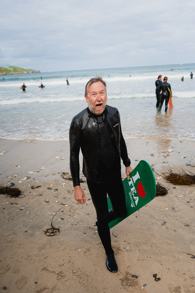 Stoked Bellyboarder