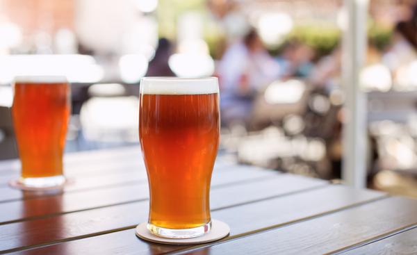 Conical Beer Glasses