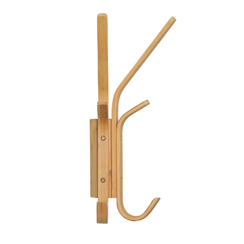 Billede af Hübsch Flex knage i bambus på 23x16x45 cm
