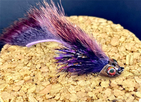 Scarlet Purple Midnight Sculpin Streamer Pattern