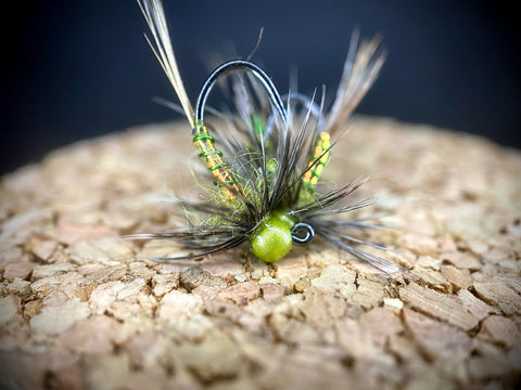 olive perdiigon soft hackle nymph