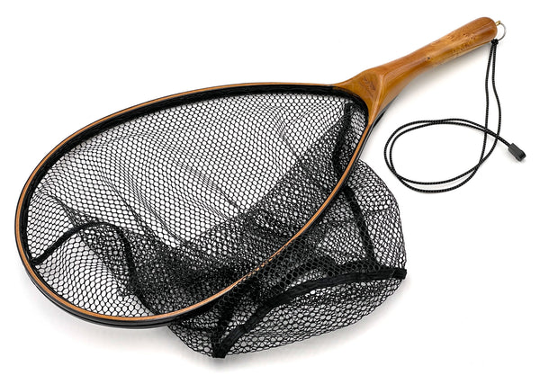  GOODCAT Fly Fishing Landing Net Soft Rubber Mesh