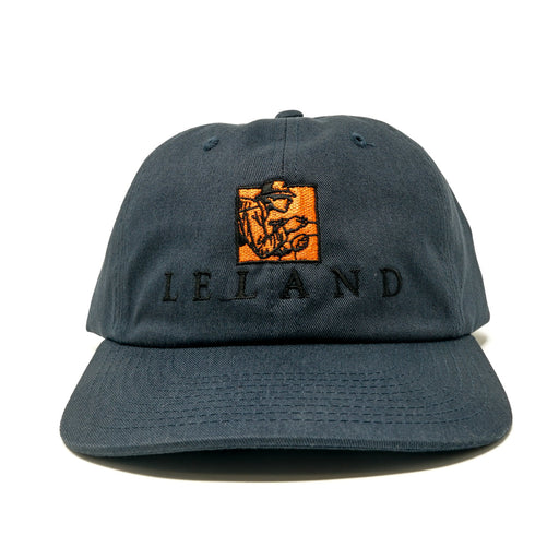 Leland Signature Logo Hat, Driftwood Khaki — Moonlit Fly Fishing