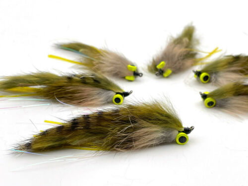 Woolly Bugger Flies Barbless (6 pack) — Moonlit Fly Fishing